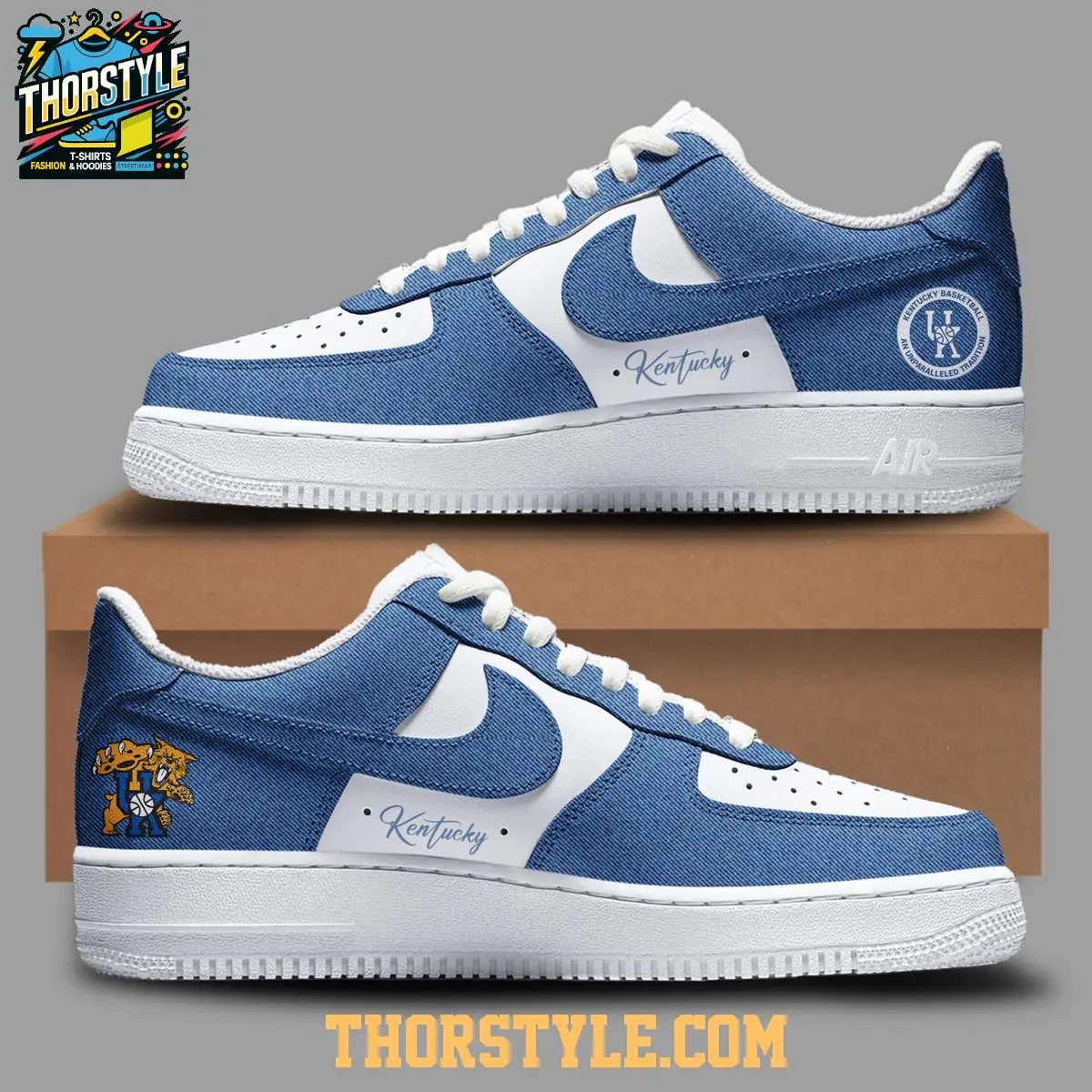 Kentucky Wildcats Unwrapping Tradition 2026 Personalized Air Force 1 Shoes