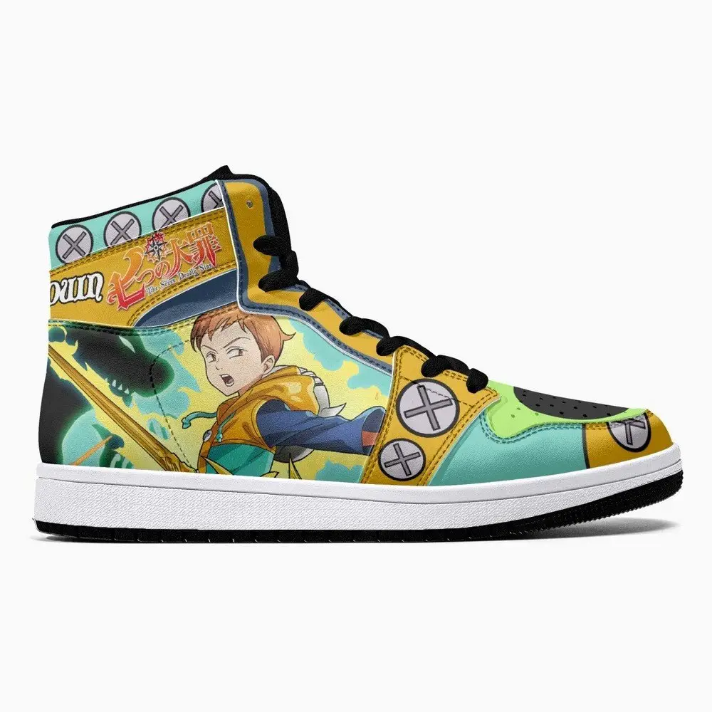 King Seven Deadly Sins JD1 High Top Shoes