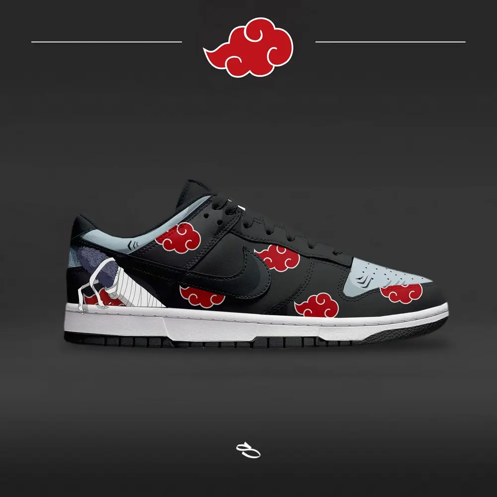 Kisame Akatsuki J1 Low Top Shoes