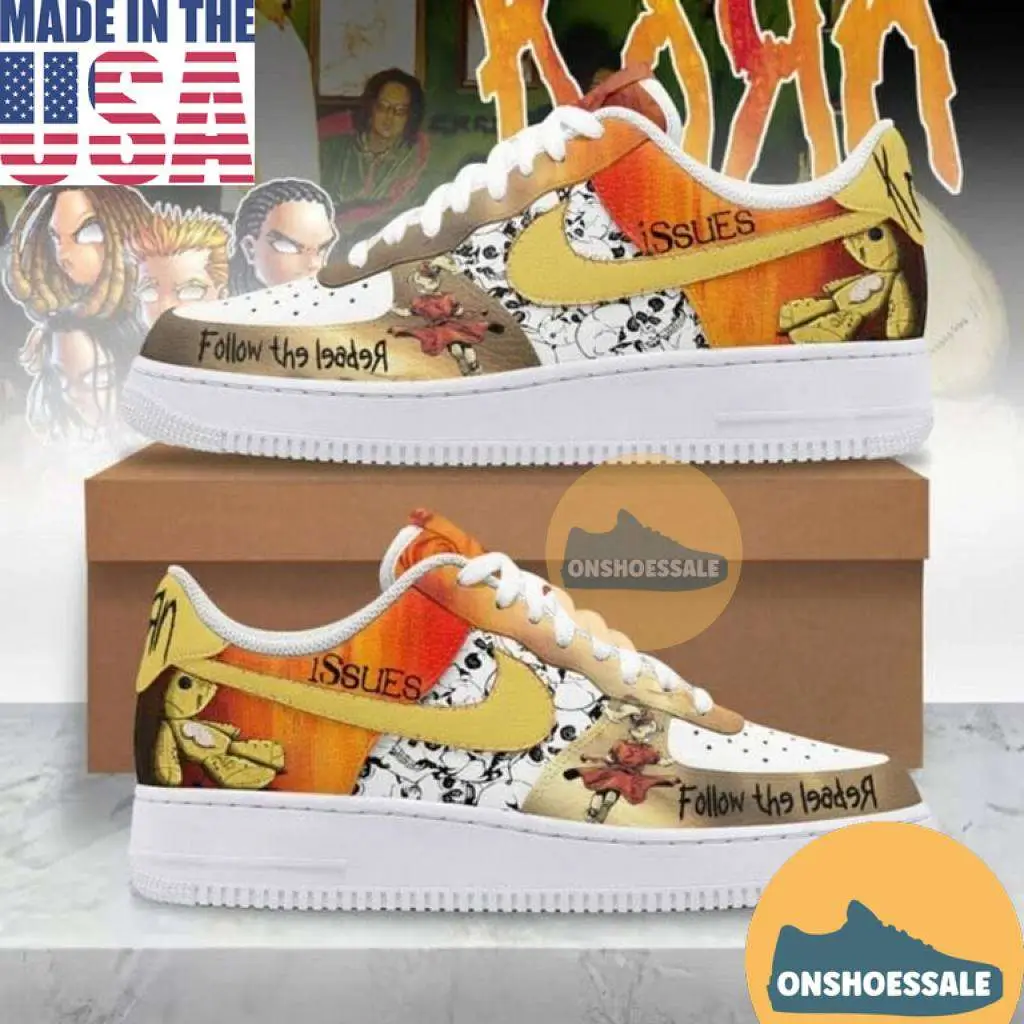 Korn Band Follow the Leader Air Force Shoes, Gift For Fans - Best Gift Shoes