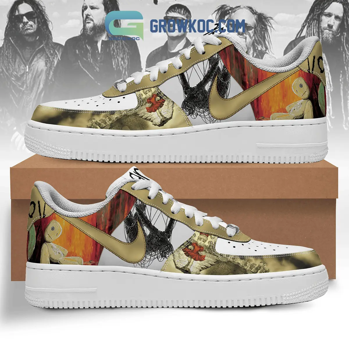 Korn Dead Bodies Everywhere Air Force 1 Shoes