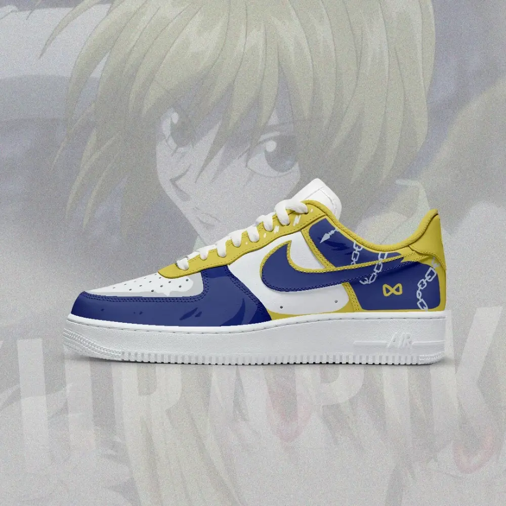 Kurapika Hunter X Huner AF1 Shoes Kurapika Hunter X Huner AF1 Shoes - Image 1