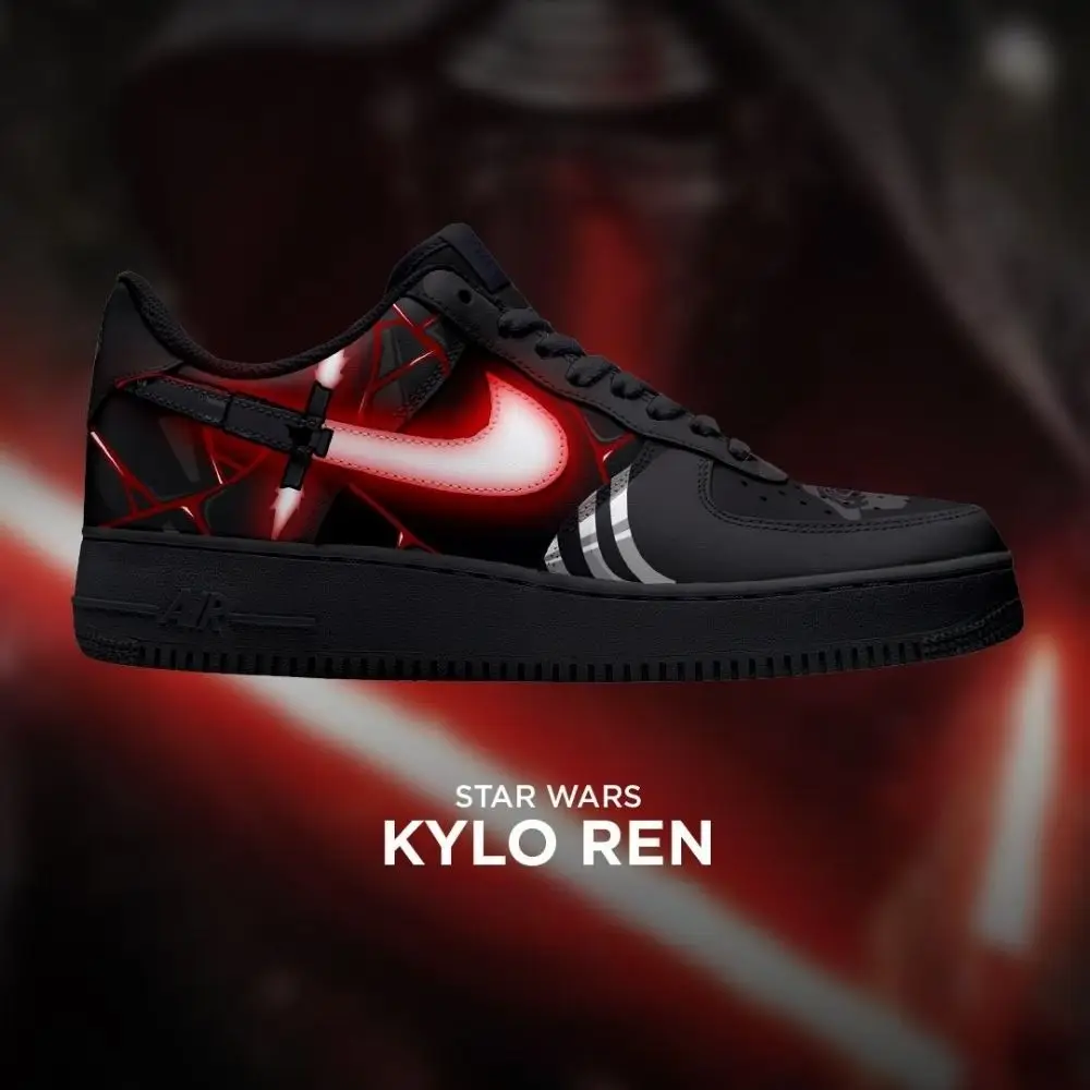 Kylo Ren Star Wars Edition Low Top Shoes