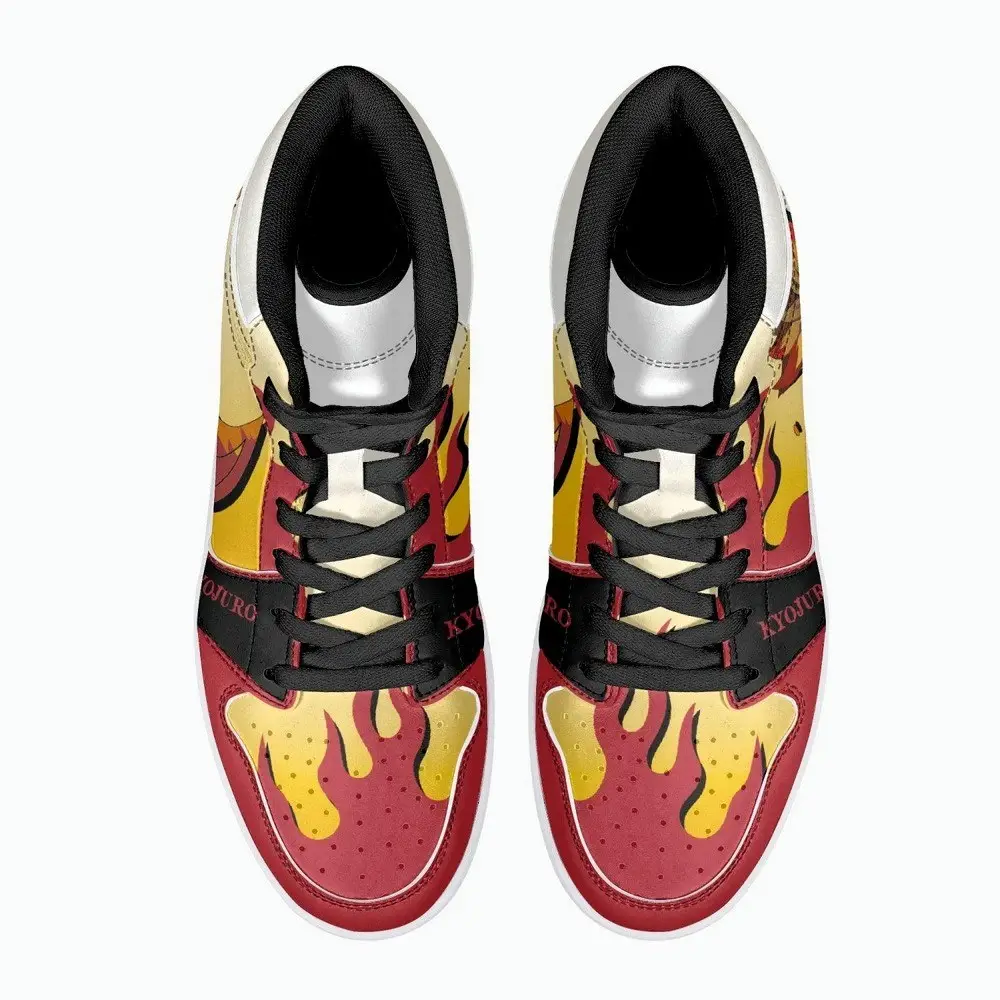 Kyojuro Rengoku Demon Slayer JD1 High Top Shoes
