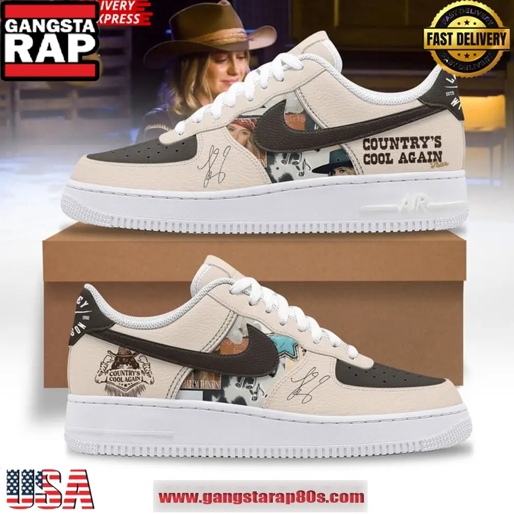 Lainey Wilson Countrys Cool Again Air Force 1 Sneakers Shoes