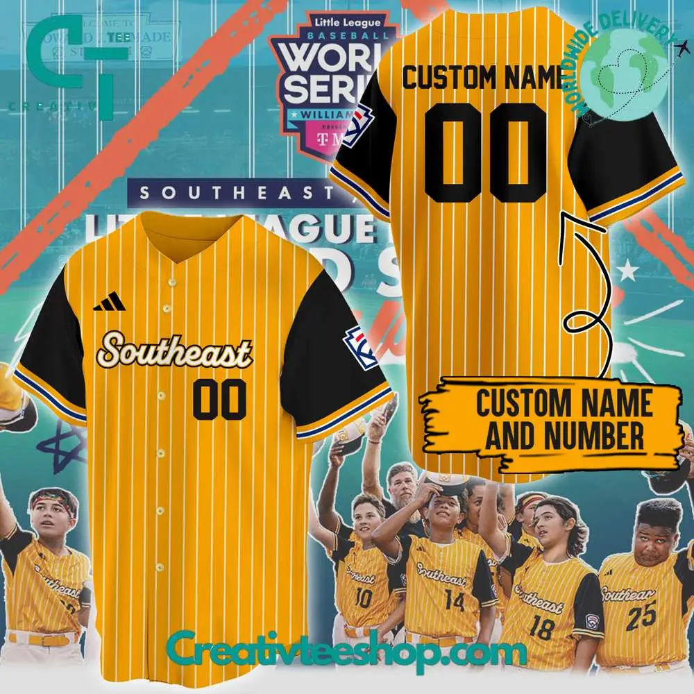 Lake Mary Little League Champions World Series Baseball Jersey