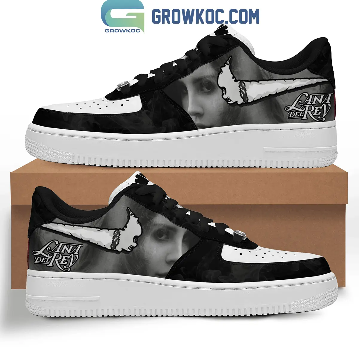 Lana Del Rey Say Yes To Heaven Black And White Air Force 1 Shoes