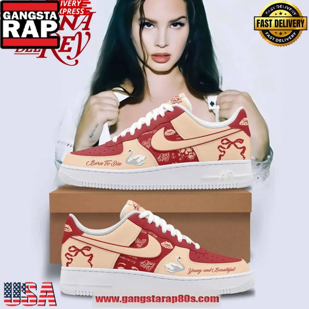 Lana Del Rey x Limited Edition Air Force 1 Sneakers Shoes