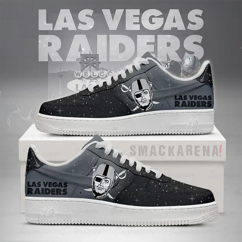 Las Vegas Raiders Air Force 1 Shoes - NFL Fan Edition | JY48