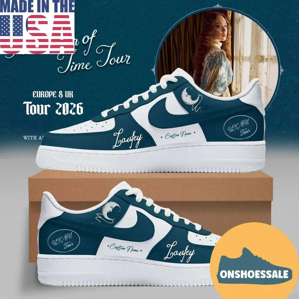 Laufey A Matter Of Time Tour 2026 Air Force 1 Shoes, Gifts for Fans - Best Gift Shoes