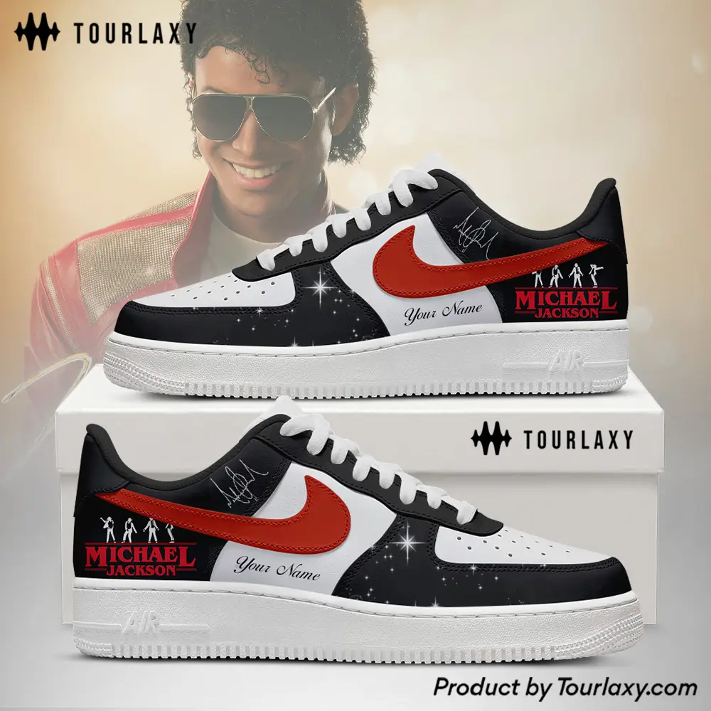 Legendary Michael Jackson V1 Air Force 1 Shoes 