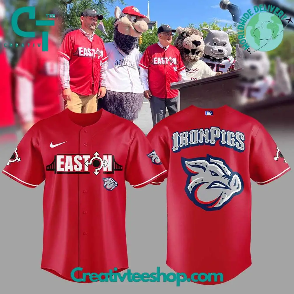 Lehigh Valley Ironpigs Eastonthemed Special Baseball Jersey