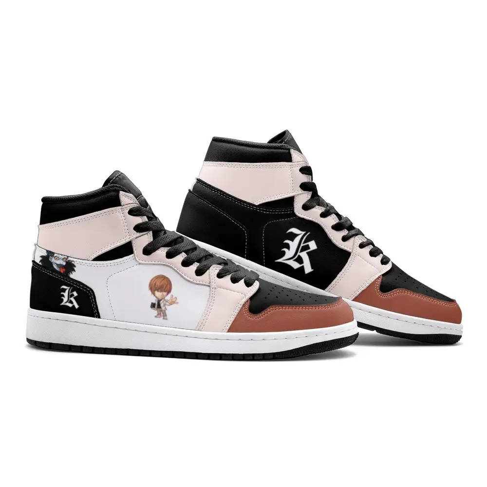Light Yagami Desu Nōto J1 High Top Shoes