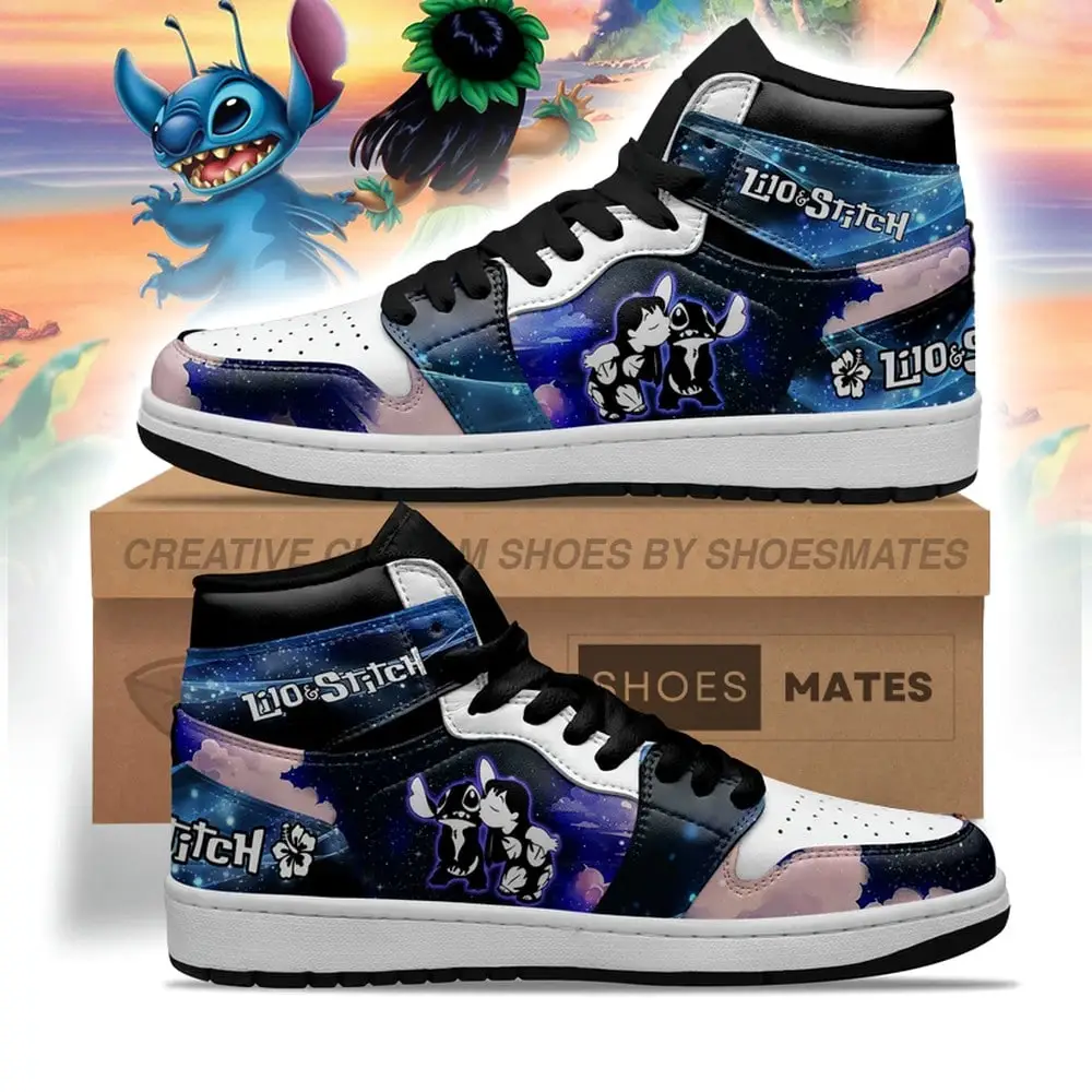 Lilo and Stitch AJ1 High Top Shoes