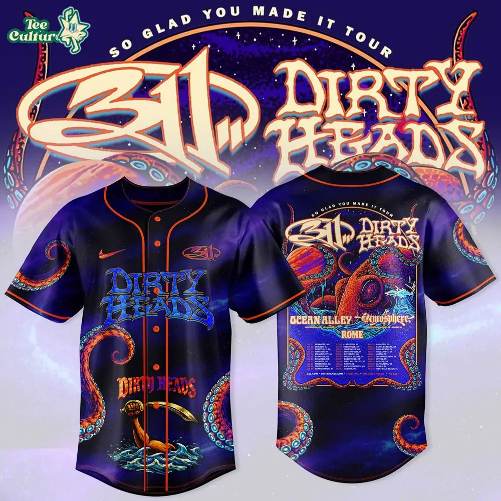 Limited Edition 311 x Dirty Heads 2026 Jersey Ver2