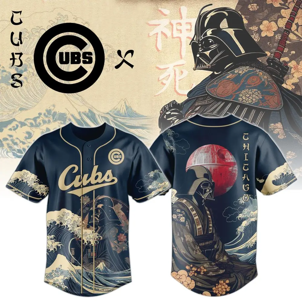 Limited Edition Cubs Samurai Jersey - Unique Art Design For Fans