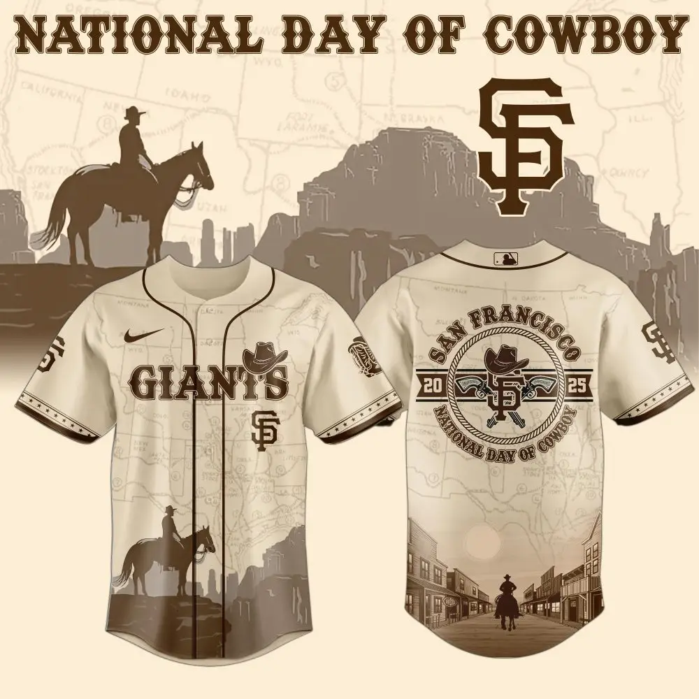 Limited Edition Giants Cowboy Day Jersey – Celebrate In Style!