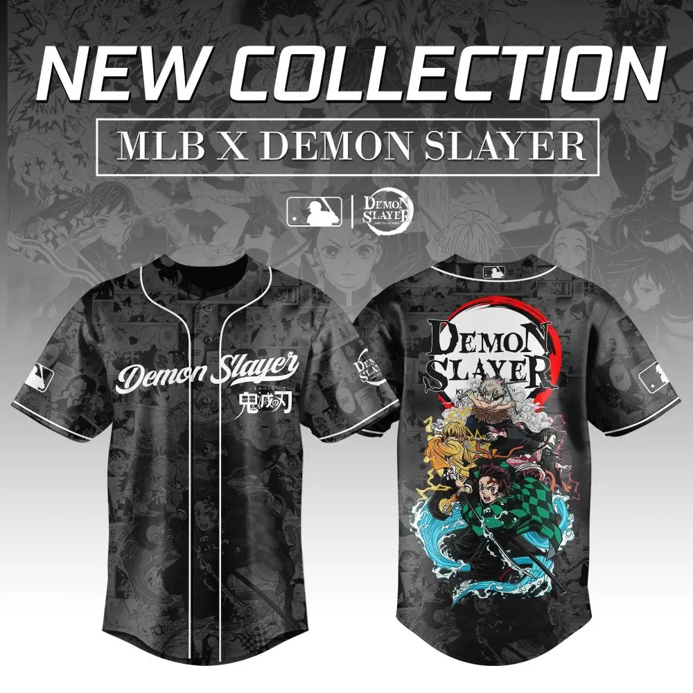 Limited Edition Mlb X Demon Slayer Jersey – New Collection – Shop Now!