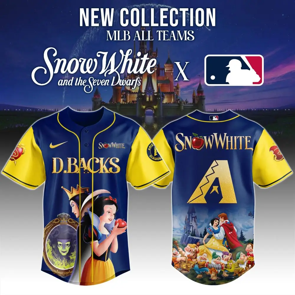 Limited Edition Mlb X Snow White Jersey - All Teams Available! Shop Now!