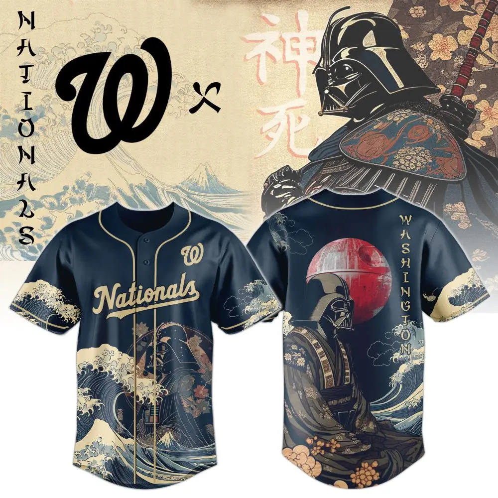 Limited Edition National-Themed Samurai Baseball Jersey – Unique Fan Gear