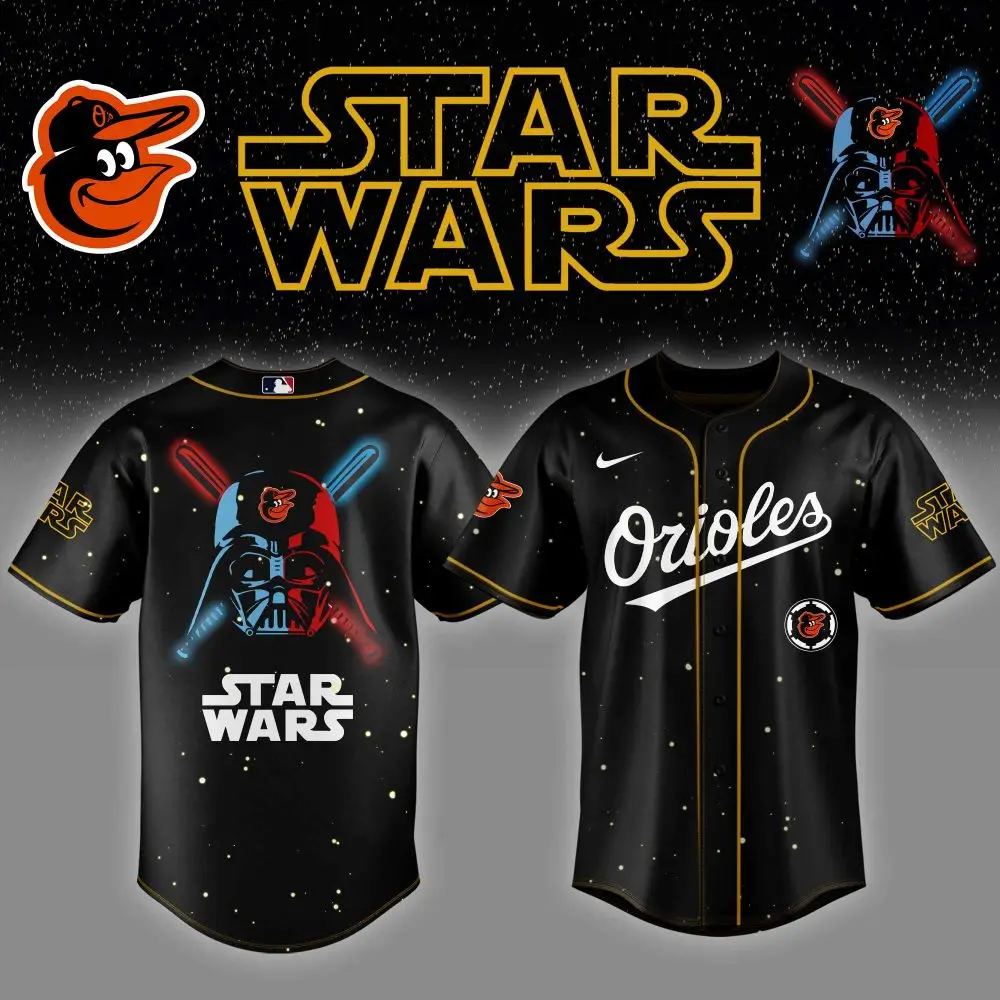 Limited Edition Orioles Star Wars Jersey - Galactic Style For Fans!