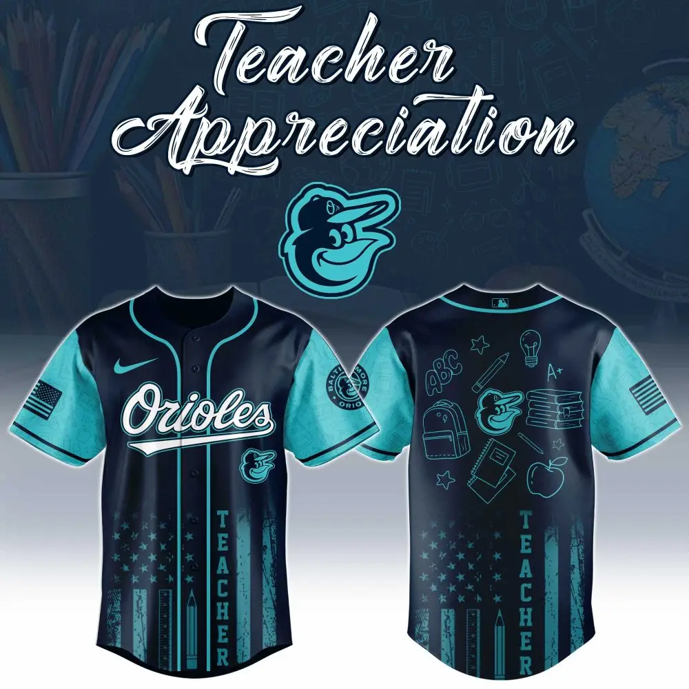 Limited Edition Orioles Teacher Appreciation Jersey – Celebrate Educators In Style!