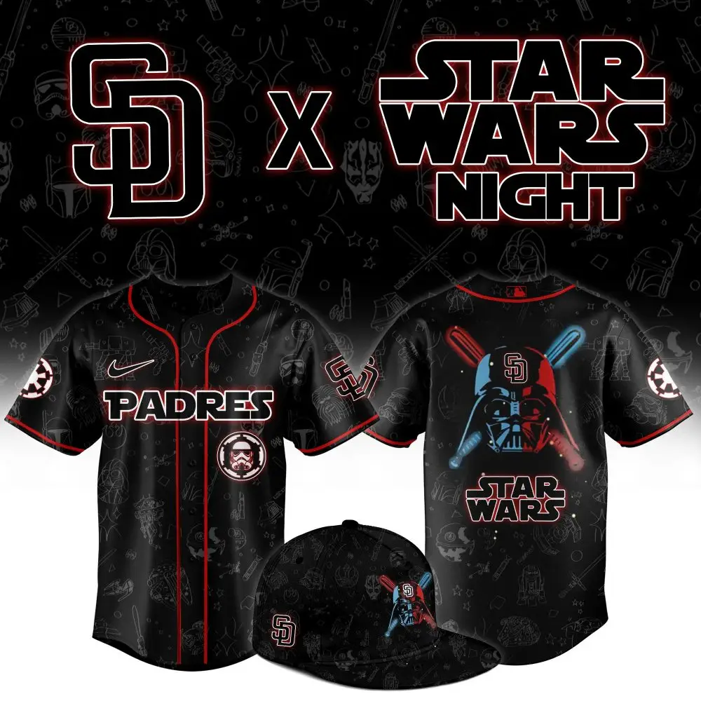 Limited Edition Padres X Star Wars Night Jersey - Ultimate Fan Gear