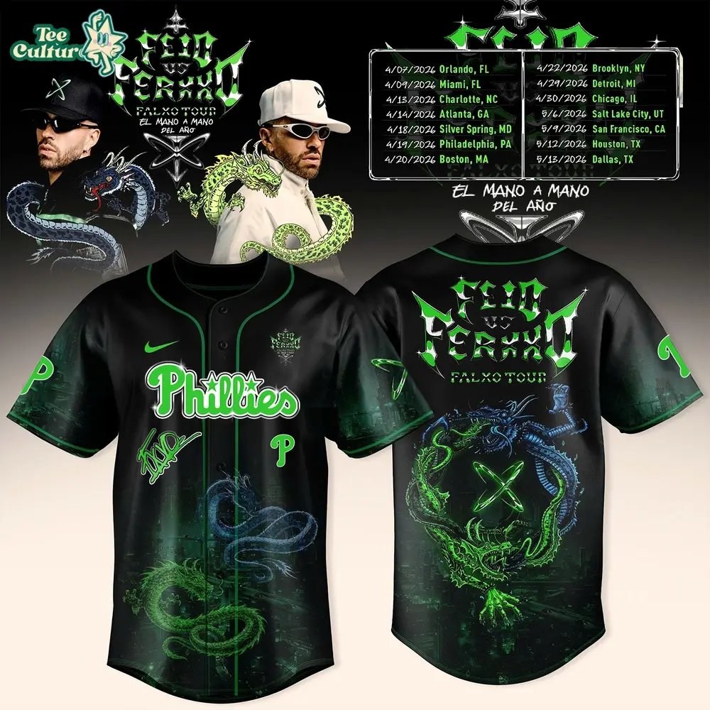 Limited Edition Philadelphia Phillies x FERXXO Falxo Tour 2026 Jersey