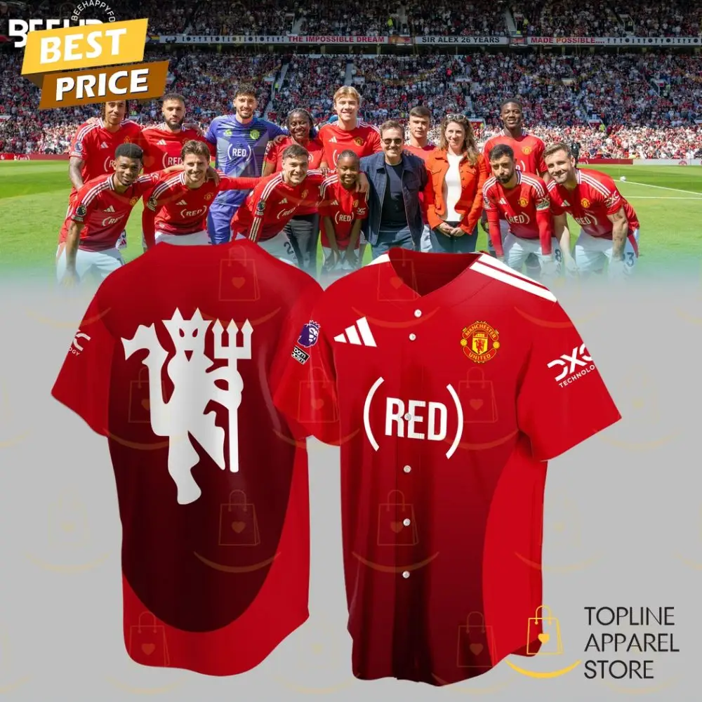 Limited Edition Red Soccer Jersey - Premium Quality, Perfect Gift For Fans - Shop Now At Topline Apparel! Limited Edition Red Soccer Jersey - Premium Quality, Perfect Gift For Fans - Shop Now At Topline Apparel! - Image 1