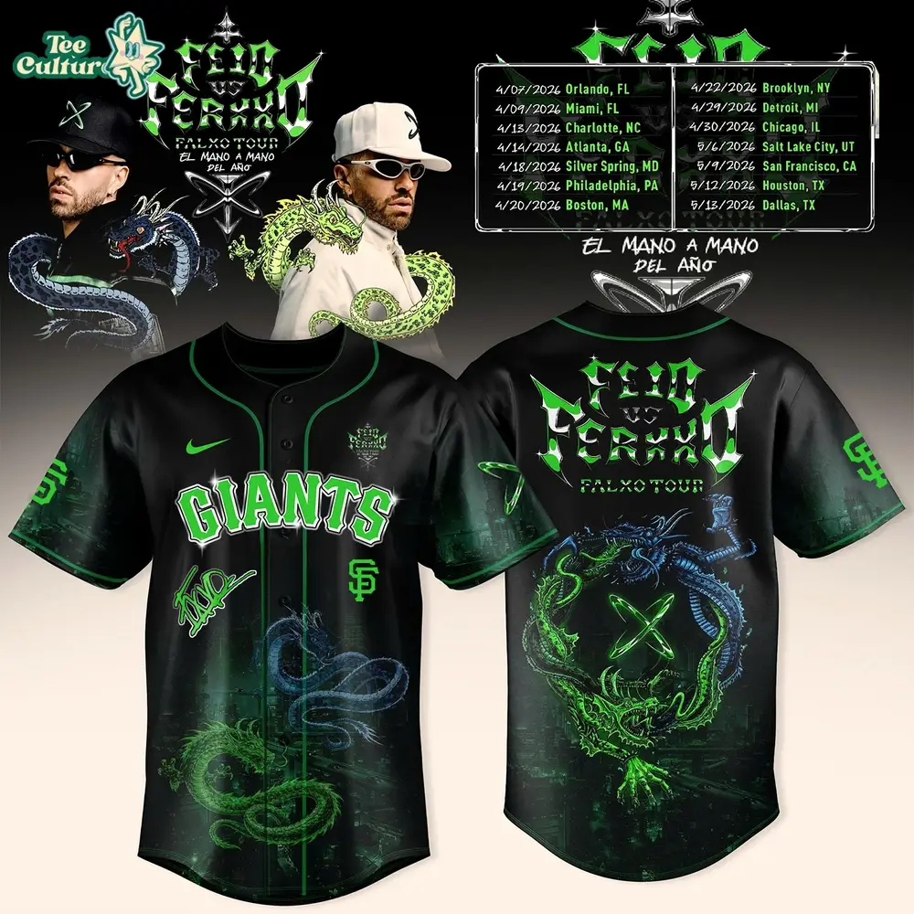 Limited Edition San Francisco Giants x FERXXO Falxo Tour 2026 Jersey