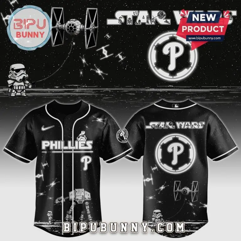 Limited Edition Star Wars X Phillies Jersey – Galactic Style For Fans , Bipubunny