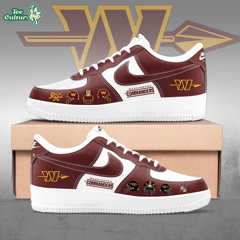 Limited Edition W.Commanders Franchise Focus Club AF1 Sneakers