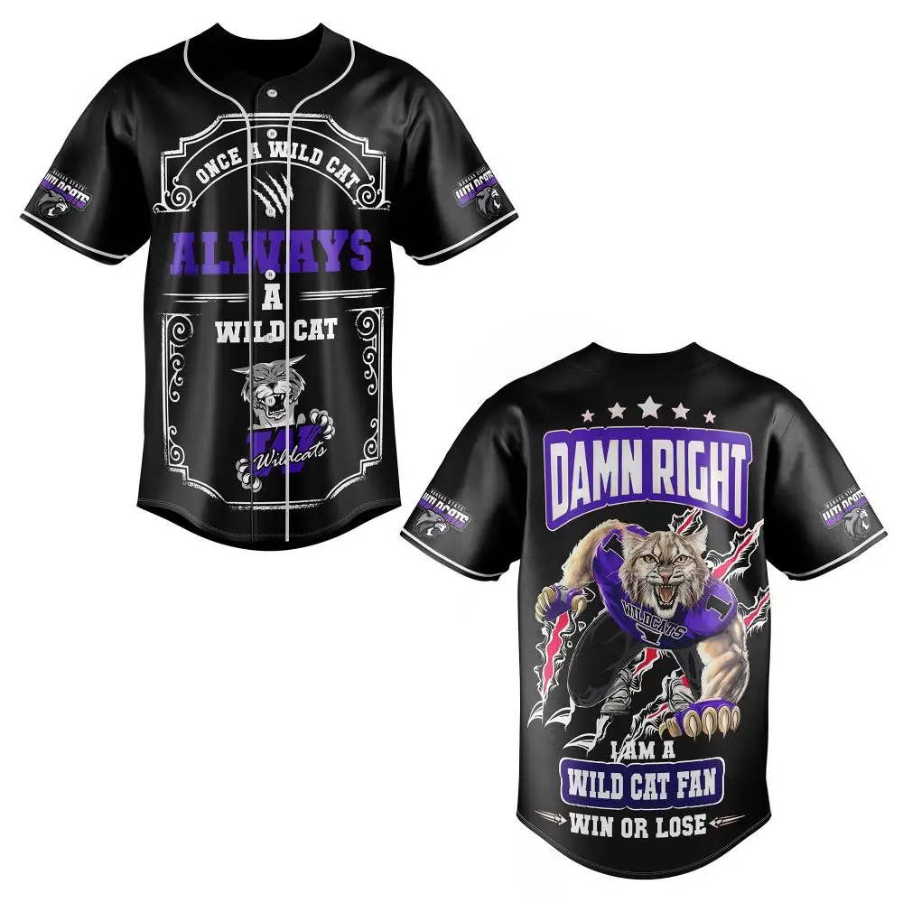 Limited Edition Wildcat Fan Jersey – Show Your Team Pride With Style & Comfort!