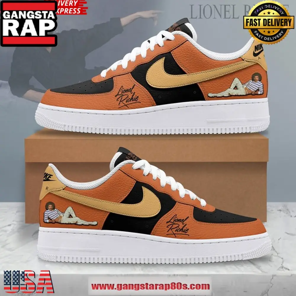 Lionel Richie Special Edition Air Force 1 Running Sneakers Shoes