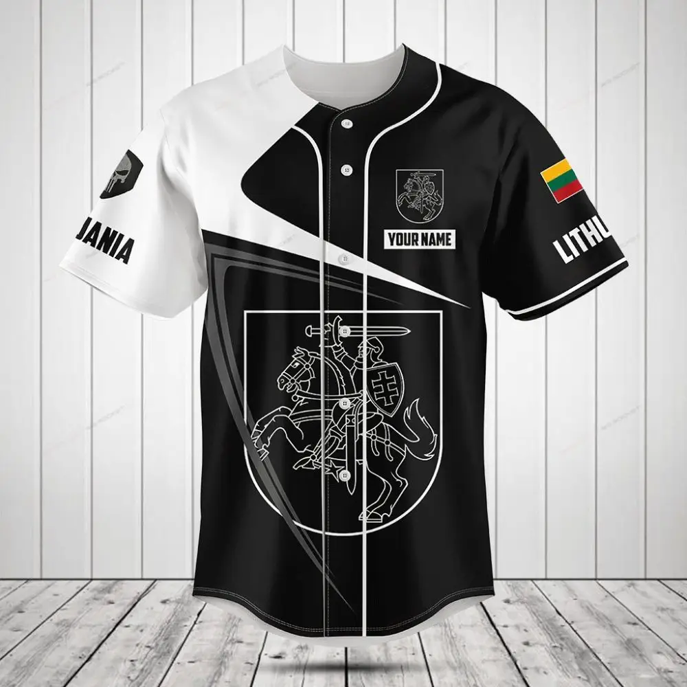 Lithuania Pride Custom Jersey – Personalized Sportswear With National Emblem