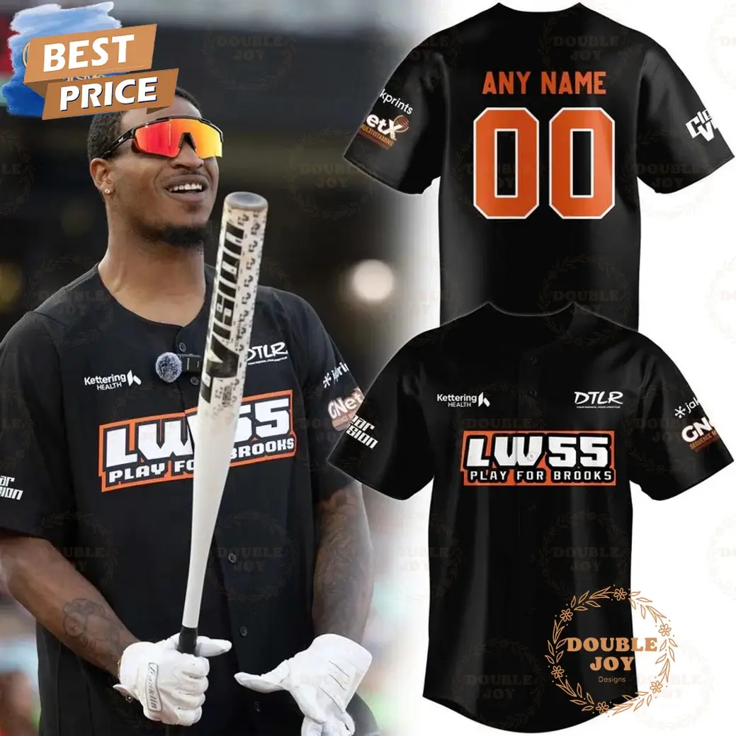 Logan Wilson Cincinnati Bengals Play For Brooks Custom Name 2025 Limited Edition Baseball Jersey