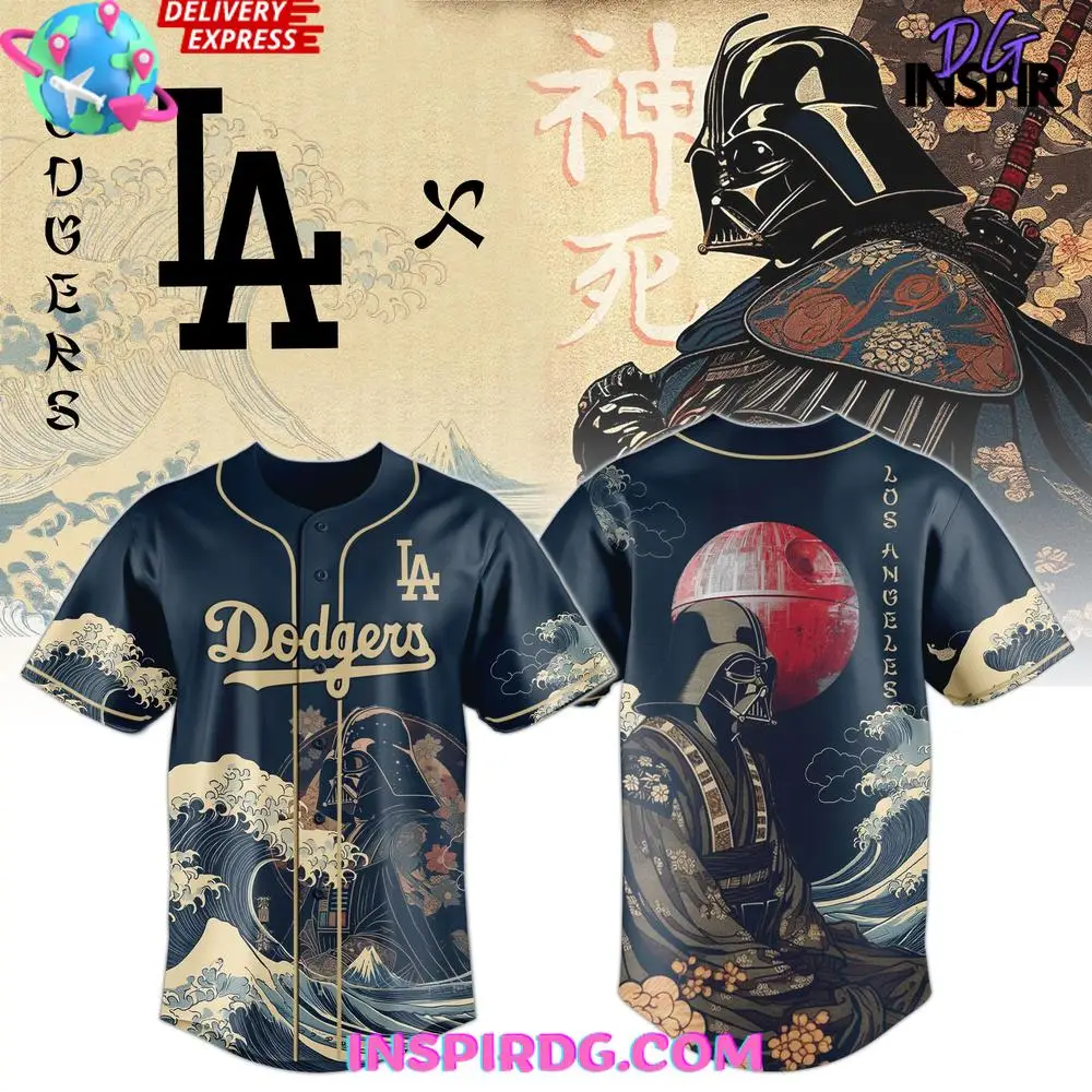 Lord Vader X Los Angeles Dodgers 2025 Baseball Jersey
