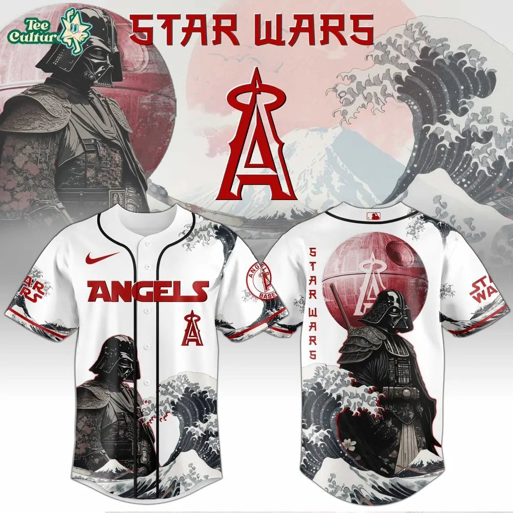 Los Angeles Angels – Star War 2026 Limited Editions Jersey Los Angeles Angels – Star War 2026 Limited Editions Jersey - Image 1