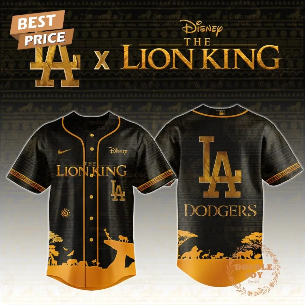 Los Angeles Dodgers 2025 The Lion King Limited Edition Baseball Jersey