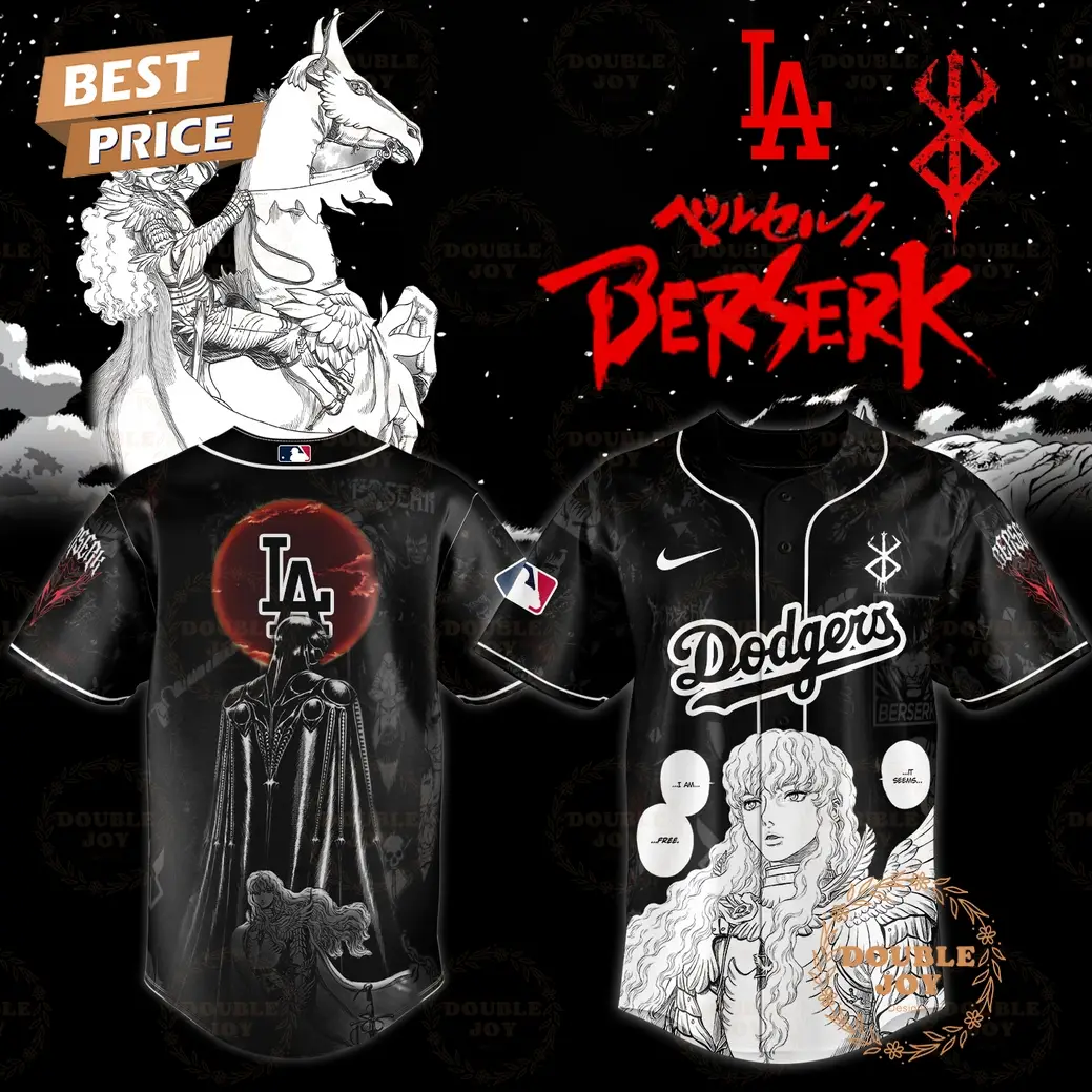 Los Angeles Dodgers Berserk 2025 "Griffith" Limited Edition Baseball Jersey