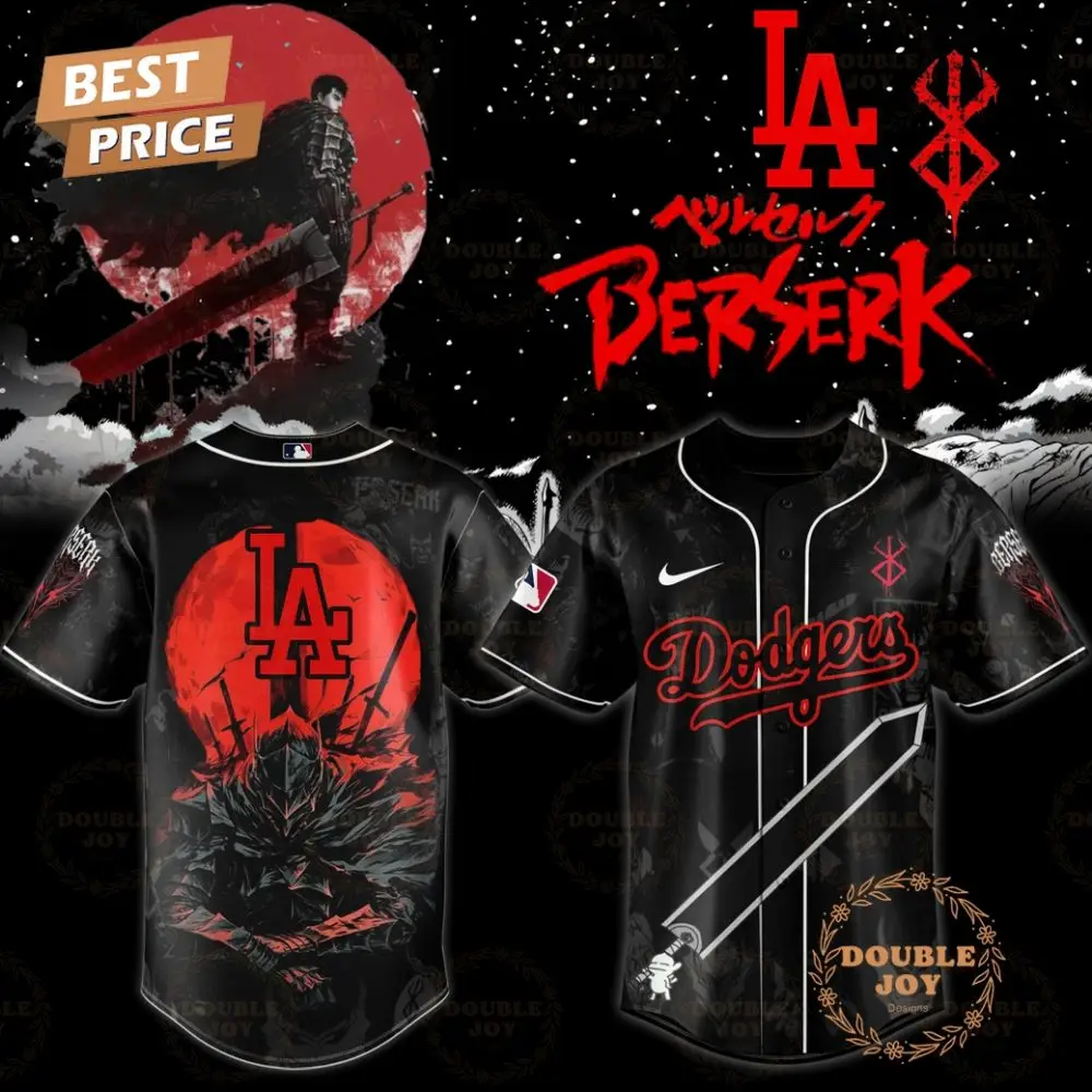 Los Angeles Dodgers Berserk 2025 "Guts" Limited Edition Baseball Jersey
