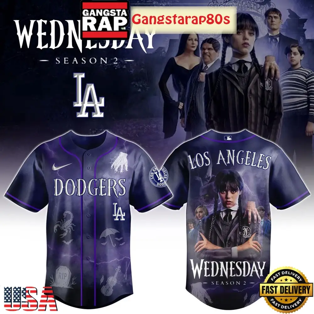 Los Angeles Dodgers Celebration Wednesday Season 2 Baseball Jersey Shirt