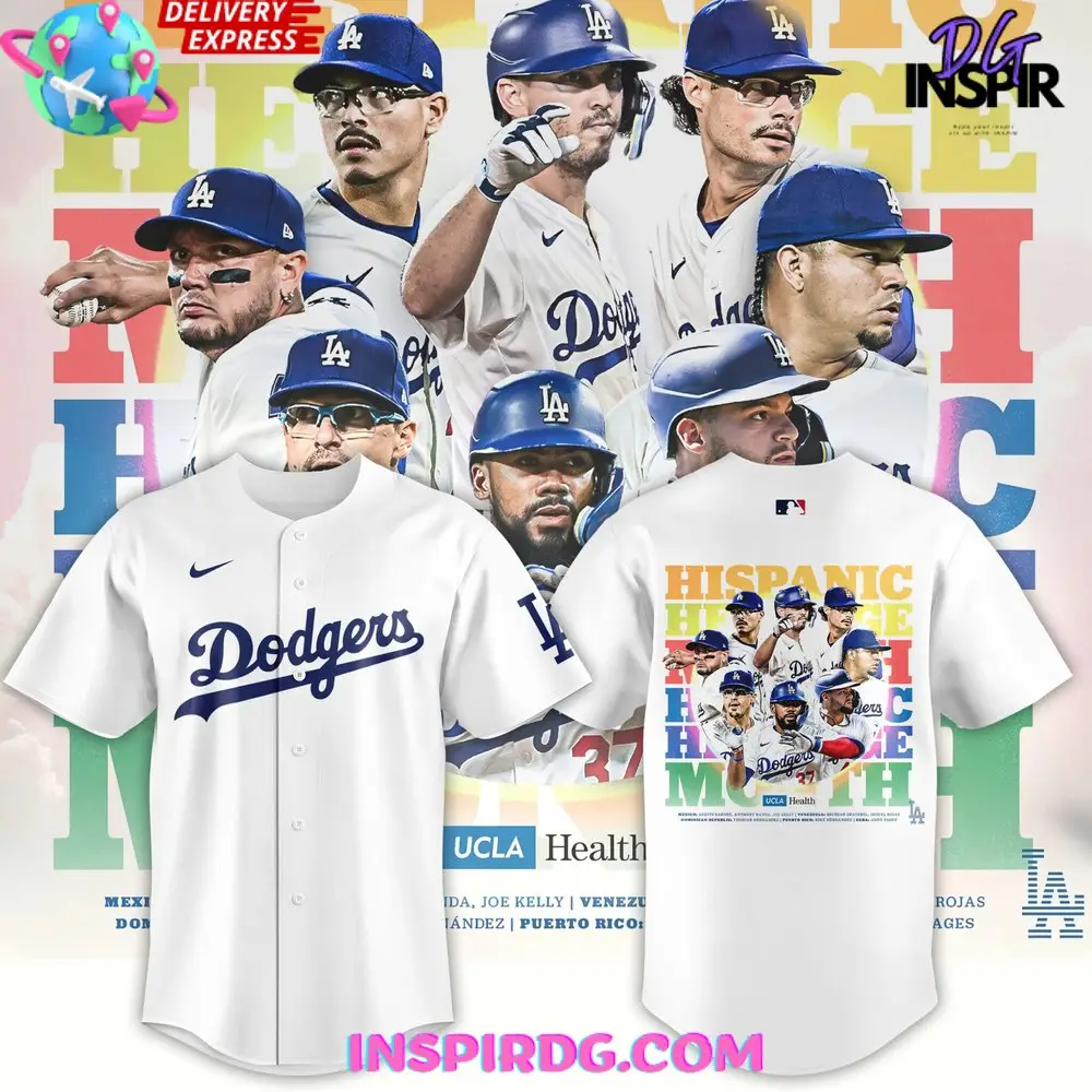 Los Angeles Dodgers Hispanic Heritage Month 2024 Baseball Jersey