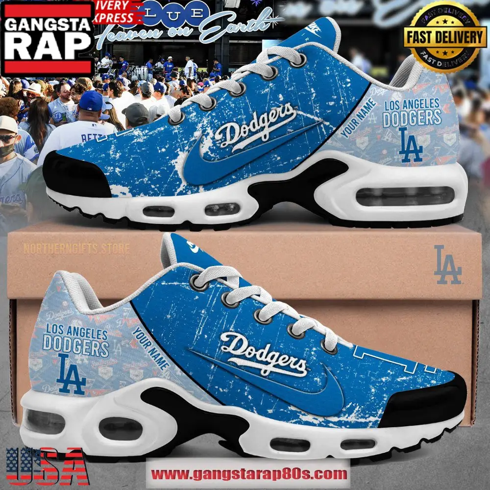 Los Angeles Dodgers Limited Edition Air Max Plus Shoes Running Sneakers Los Angeles Dodgers Limited Edition Air Max Plus Shoes Running Sneakers - Image 1