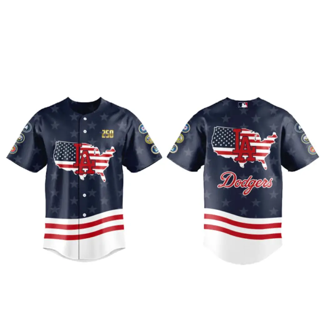 Los Angeles Dodgers Military Appreciation 2026 Baseball Jersey - Tazila