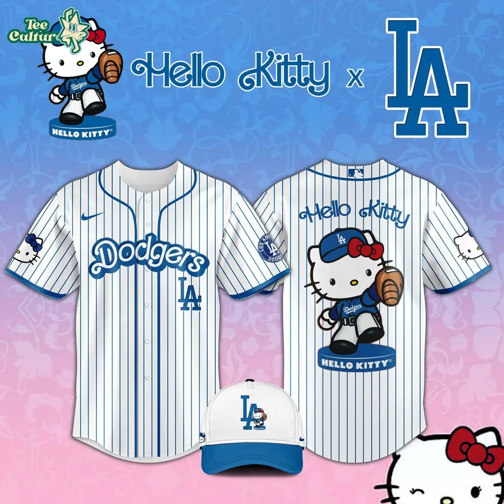 Los Angeles Dodgers MLB 2026 Hello Kitty Limited Jersey