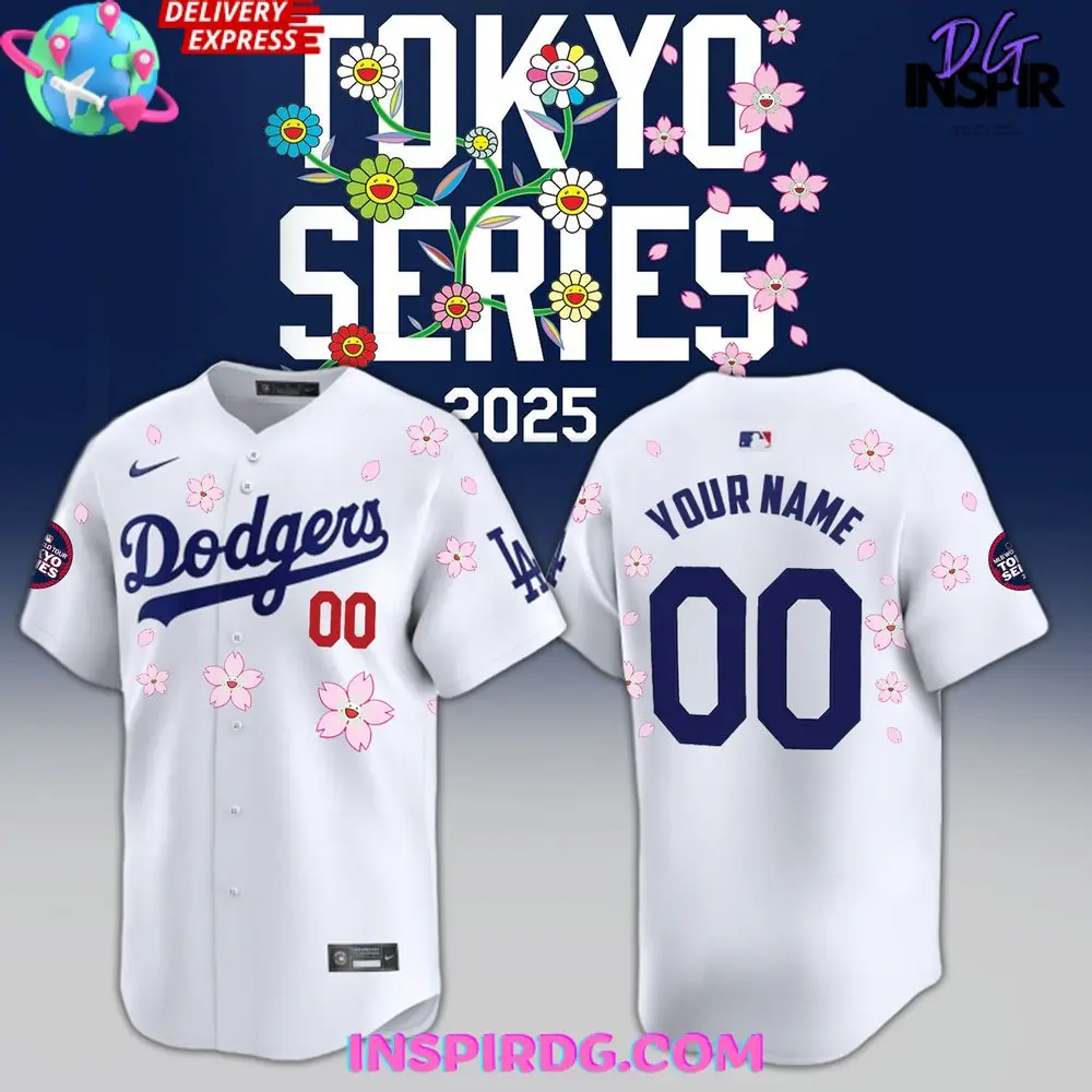 Los Angeles Dodgers Mlb World Tour Tokyo Series 2025 Jersey Los Angeles Dodgers Mlb World Tour Tokyo Series 2025 Jersey - Image 1