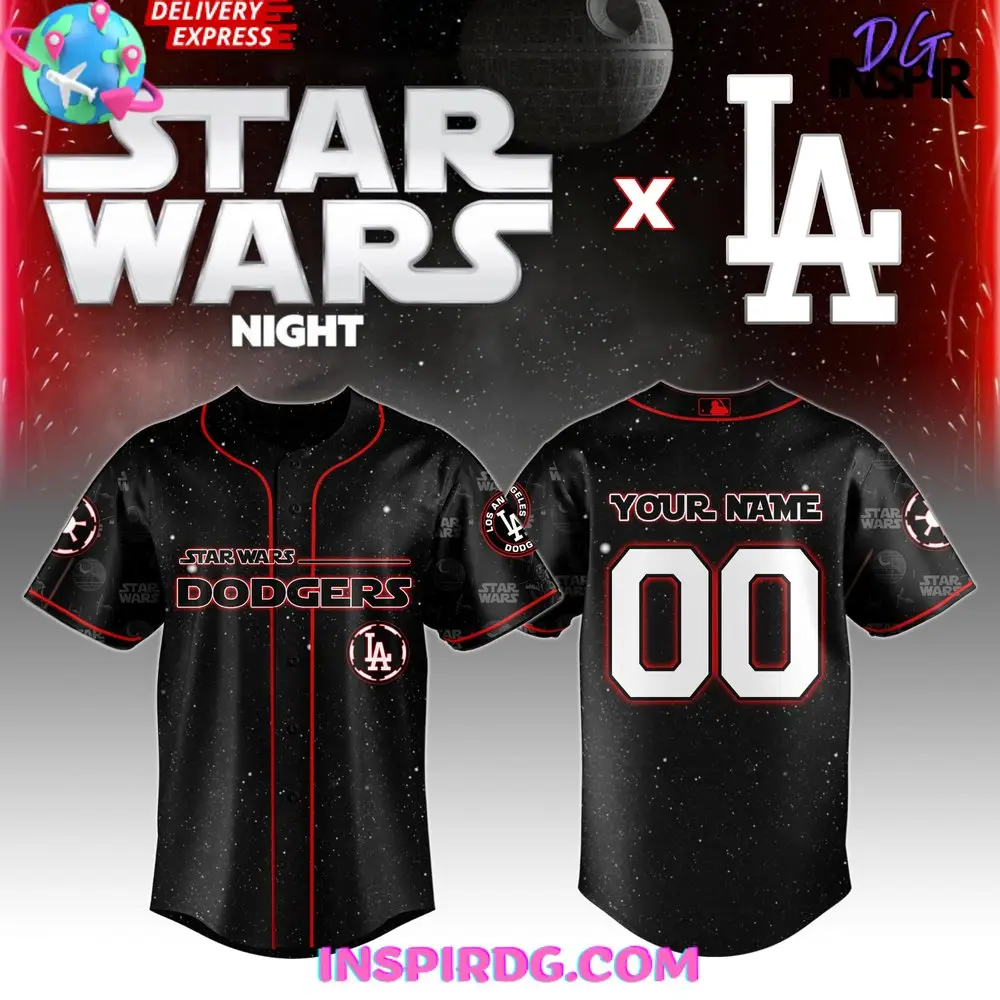 Los Angeles Dodgers Mlb X Star Wars Night 2025 Baseball Jersey