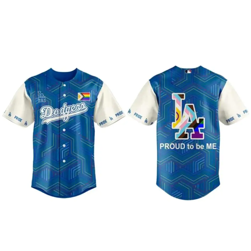 Los Angeles Dodgers Pride Night 2026 Baseball Jersey - Tazila