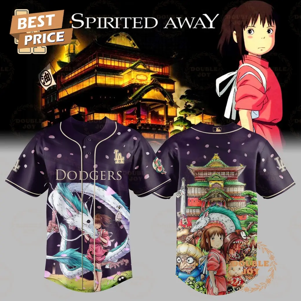 Los Angeles Dodgers Spirited Away 2025 Limited Edition Baseball Jersey